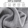 Workout Headbands for Women Hair 9Pcs I Non Slip Cotton Like Head Bands for Girls 25 inch Wide I Soft Elastic Cloth Athl