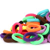 300PCS Kids Toddler Hair Ties for Girls Cotton Baby Hair Ponytail Holders Tiny Seamless Elastic Hair Bands Enough Soft a