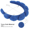 ACOUINT 3 Pack Spa Headbands for Washing Face Skincare Makeup Terry Cloth Headbands with Puffy Cloud Design One Size Fit