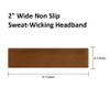 TERSE Headbands for Women Short Hair Non Slip Elastic Sweat Hairbands Soft Fabric Hair Bands Workout Yoga Running Sport