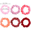 Small Funtopia Velvet Scrunchies 24 Pcs Colorful Hair Ties for Thick and Thin Hair Soft Mini Elastic Ponytail Holders an