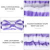 LADES Soft Skincare Headband Adjustable Comfortable Stretchy Fabric Cute Patterns for Makeup Facial NonSlip Headband for