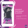 Goody Ouchless Hair Elastics No Pull No Breakage TangleFree Hold for Thick Curly Coily Textured Hair 70 Count Black Long