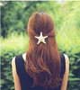Mermaid Starfish Hair Accessories Seashell Hair Clips Sea Star Headpieces for Women and Girls