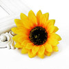 Sunflower Hair Clips and Barrettes for Women and Girls 3Pcs Yellow Clips for Hair Styling Christmas Party Hair Accessori