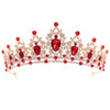 FORSEVEN Crystal Tiaras for Women Wedding Tiaras and Crowns for Women Tiara for Girls Birthday Party Princess Crown Hair