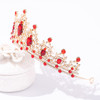 FORSEVEN Crystal Tiaras for Women Wedding Tiaras and Crowns for Women Tiara for Girls Birthday Party Princess Crown Hair