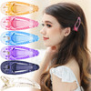 RC ROCHE 6 Pcs Small Flat Flip Hair Claw Clips for Women Alligator Duckbill Thick Hair Styling Barrette Strong Side Slid