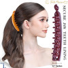 RC ROCHE 6 Pcs Large Banana Hair Clips Claws for Women Thick Curly Ponytail Holder Maker Big Comb No Crease Strong Hold