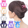 RC ROCHE 6 Pcs Octopus Hair Claw Clip Women Thick Hair Jaw Round Extra Big XL Jumbo Pumpkin Hair Secure No Slip Grip Cla