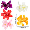 FERCAISH Flower Hairpin Artificial Tropical Flower Hair Clip for Seaside Holiday Bridal Hair Accessories 5 Colors Hawaii