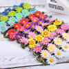 Bememo 12 Pieces Flower Headband Girl Women Daisy Flower Crown Hippie Floral Wreath Headband for Festival Wedding Bridal