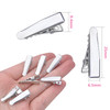 100pcs Alligator Duckbill Hair Clips Metal Single Prong Hair Clip Hairpins Teeth Bows Professional Sectioning Clips DIY
