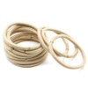 Dofash 30Pcs Blonde Hair Ties No Damage Elastic Hair Bands and Rubber Bands for Womens Hair BlondeBeige