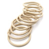 Dofash 30Pcs Blonde Hair Ties No Damage Elastic Hair Bands and Rubber Bands for Womens Hair BlondeBeige