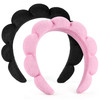 Ztomine Spa Headbands for Washing Face or Facial Set of 2 Skincare Headbands Terry Cloth Headband Wash Combo Pack Puffy