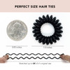 Kitsch Spiral Hair Ties for Women Creaseless and Dentfree Coil Hair Ties No Damage Phone Cord Coils Made of Flexible and