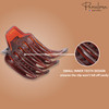 Parcelona French Paw Wide Side Slide Yoga Jaw Hair Clips Strong Hold No Slip Grip Girls Beak Hair Claw Clips for Women D
