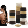 Dreamlover Hair Ties for Women Ponytail Holders Neutral Color 50 Pieces
