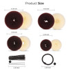 FANDAMEI Hair Donut Bun Makers Set 4 Dark Brown 4 Beige 2 ExtraLarge 2 Large 2 Medium 2 Small 5 Elastic Bands 20 Hair Pi