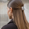 Parcelona French Classic Large Pony 175 Celluloid Non Slip Jaw Hair Claw Clips Fashion Durable Styling Women Hair Access