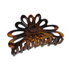 Parcelona French Plume 3 Celluloid No Slip Grip Covered Spring Jaw Hair Claw Durable Styling Women Hair Accessories Made