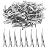 Super Z Outlet 45cm Silver Alligator Teeth Prongs Clips Holders for Hair Care Arts Crafts Projects Dry Hanging Clothing