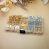220Piece Braiding Hair Rings 15 Styles Jewelry for Braids Clips Pendants Headbands Accessories