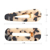 12 Pieces Acrylic Resin Hair Clips Geometric Alligator Hair Clips Colorful Acrylic Barrettes For Women Teen Girls Hair A
