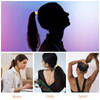 KCHIES Ponytail Cuff Gold for Women Girls Metal Circle Elastic Hair Ties Rubber Bands Holder Fashion Hair Accessories La