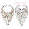 Syhood 6 Pcs Floral Hair Bandanas for Women Girl Boho Hair Scarf Headband with Clip Chiffon Cottagecore Head KerchiefRur