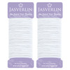 JASVERLIN 2mm White Hair Elastics Ties Thin Ponytail Holders for Women Girls Kids No Pull No Damage Slip Rubber Bands Fi