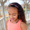 FROG SAC 4 Floral Headbands for Girls Adjustable Braided Hairband Hair Accessories for Women Teen Girl Cloth Fabric Head