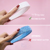 FROG SAC Glitter Headbands for Girls White Head Band Hair Accessories for Little Girl No Shed Sparkly Wide Headband for