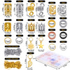 Jollidecor 259PCS Hair Jewelry Accessories for Women Braids Hair Loc Wire Wrapped Adornment for Dreadlock Hair Aluminum