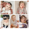 Subesty 10 PCS Baby Girl Headbands and Bows Soft Elastic Nylon Hairbands Handmade Newborn Head Bands Hair Accessories fo