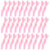30 Pcs Alligator Hair Clip for Styling Sectioning Salon Hair Clip for Thick Hair Plastic Hair Styling Clip with Wide Tee