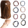 Ruihfas 10PcsLot Korean Hair Tie Bracelets for Women No Damage Scrunchies Elastic Hair Bands Ropes Elastics Boho Hairban