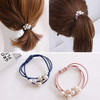 Ruihfas 10PcsLot Korean Hair Tie Bracelets for Women No Damage Scrunchies Elastic Hair Bands Ropes Elastics Boho Hairban