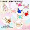 Hoteam 6 Pcs Flying Butterfly Hairpin 2026 Moving Elegant Metal Side Shiny