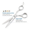 55 Professional Hair Scissors to Cut Hair Cutting Haircut Shears 440C Barber Shears Hairdresser Sharp Hair Scissors Bear