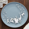 Unicra Flower Hair Vine Pearl Bridal Headpieces Wedding Hair Pieces Silver Prom Hair Accessories for Brides and Women 12