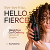 Curl Cream Lightweight LeaveIn Curl Defining Cream for Curly Wavy Hair AntiFrizz Moisturizer and Curl Activator Texturiz