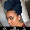 Messen 12 Pieces Head Wrap Scarf Stretch Jersey Turban Extra Long Ultra Soft Urban Headwraps for Women Solid Color Afric
