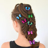 36 Pieces Butterfly Hair Clips Colorful Butterfly Barrettes 3D Wedding Hair Clips for Bridal Women Halloween Party Favor
