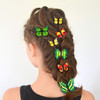 36 Pieces Butterfly Hair Clips Colorful Butterfly Barrettes 3D Wedding Hair Clips for Bridal Women Halloween Party Favor
