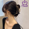 ANBALA Gold Hair Clips Metal Large Claw Clips for Thick Hair Big Jaw Clips for Hair Butterfly Hair Clips Hair Accessorie