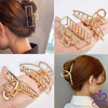 ANBALA Gold Hair Clips Metal Large Claw Clips for Thick Hair Big Jaw Clips for Hair Butterfly Hair Clips Hair Accessorie