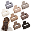 Womens Hair Accessories Matte Square and Rectangle Medium Small Claw Clips for Thick Thin or Long Hair Strong Hold NonSl