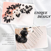 Yeshone 5 Pieces Wedding Hair Comb Bridal Pins Crystal Pearl Wedding Hair Accessories Rhinestone Flower Piece for Bride
